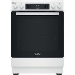 Whirlpool WS68V8CCWT/E Κουζίνα 83lt με Κεραμικές Εστίες Π60εκ. Λευκή